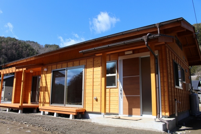 田舎暮らし体験住宅 板倉工法モデル住宅 木曽町公式サイト